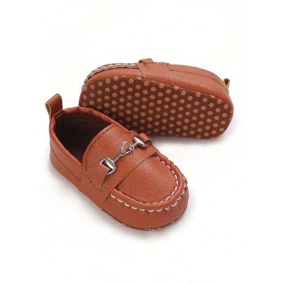 Rabeiser Baby Comfortable Shoes Size 0-6 Color Brown - Picture 2 of 8